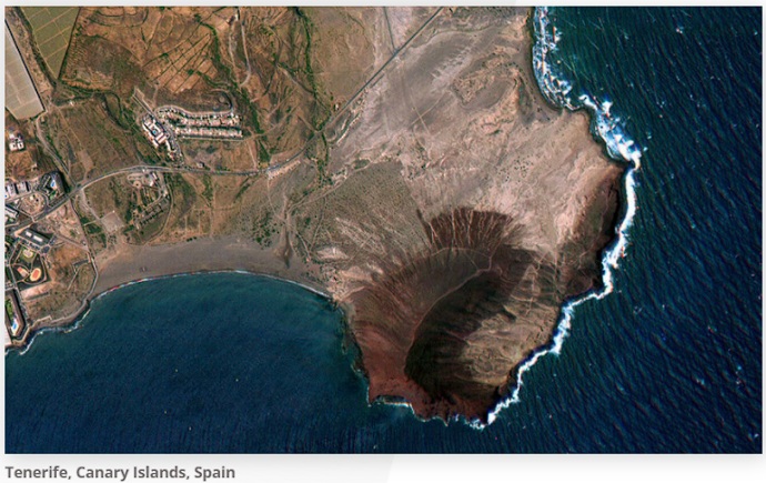 위성 촬영 사진